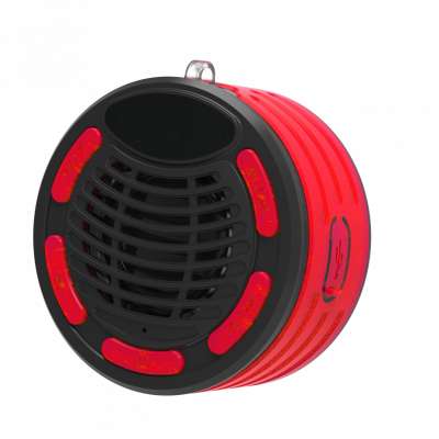 Bluetooth Shower Speaker IPX7 Waterproof Portable Wireless Outdoor Speaker with Suction Cup Carabiner Bass HD