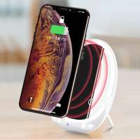 2 in 1 Wireless Charger Mirror With Fast Charging Wireless Qi Mobile Phone Charger Cellphone Wireless Charging for App Samsung