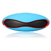 Wireless USB Charging Outdoor Soundbar Rugby Shaped Bluetooth Speaker With SD Card